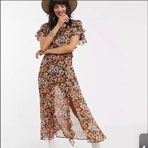 Floral TopShop Maxi Dress